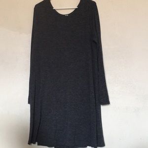 Dark grey dress